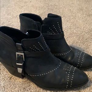 Vince Camuto boots with studs